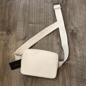 White Fanny Pack